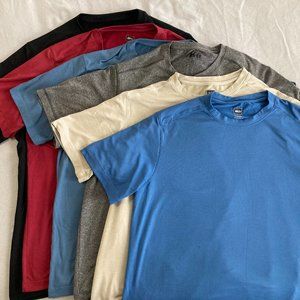 REI Mens Large T-Shirt Soft Tagless Crew Neck Short Sleeve (multiple colors)